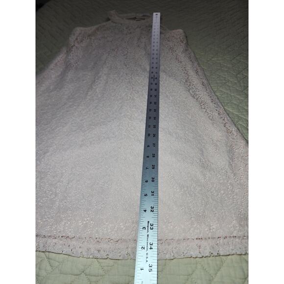 Candies Pink Lace Sleeveless Dress Womens Size Small - Picture 7 of 8